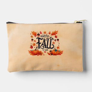 Happy Fall Y'all classic Accessory Pouch