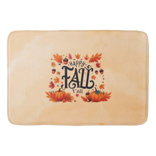 Happy Fall Y'all classic Bath Mat