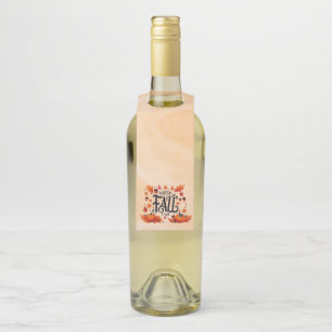 Happy Fall Y'all classic Bottle Tag