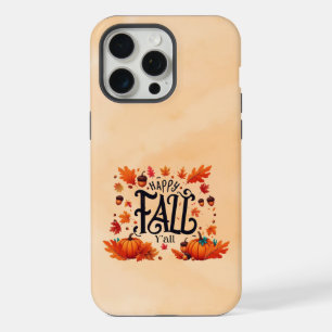 Happy Fall Y'all classic iPhone 15 Pro Max Case