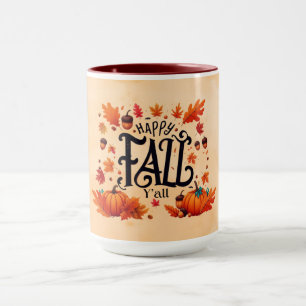 Happy Fall Y'all classic  Mug