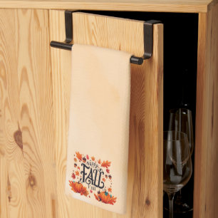 Happy Fall Y'all classic Tea Towel
