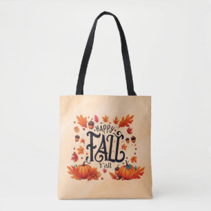 Happy Fall Y'all classic Tote Bag