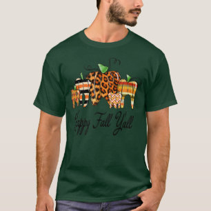 Happy Fall Yall Dental Squad Dentist Thanksgiving T-Shirt