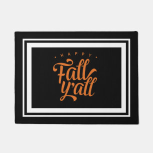 Happy Fall Y'all Doormat