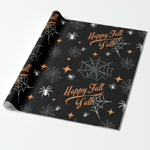 Happy Fall Y'all Gift Wrapping Paper
