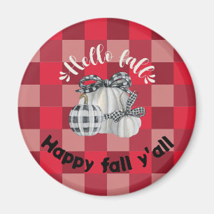 Happy Fall Y'all Magnet