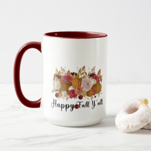 Happy Fall Y'all Mug
