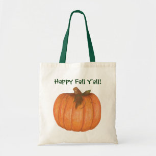 Happy Fall Y'all! Pumpkin Bag