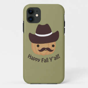 Happy Fall Y'all! Pumpkin iPhone 11 Case