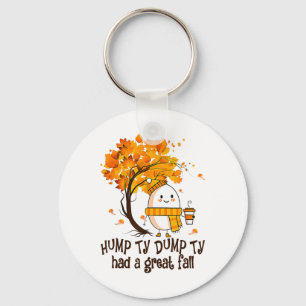 Happy Fall Yall Thanksgiving Humpty Dumpty Had A G Key Ring