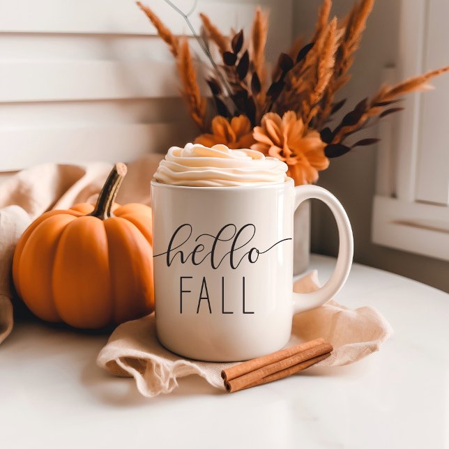 Happy Fall Y'all Trendy Calligraphy Mug (Creator Uploaded)