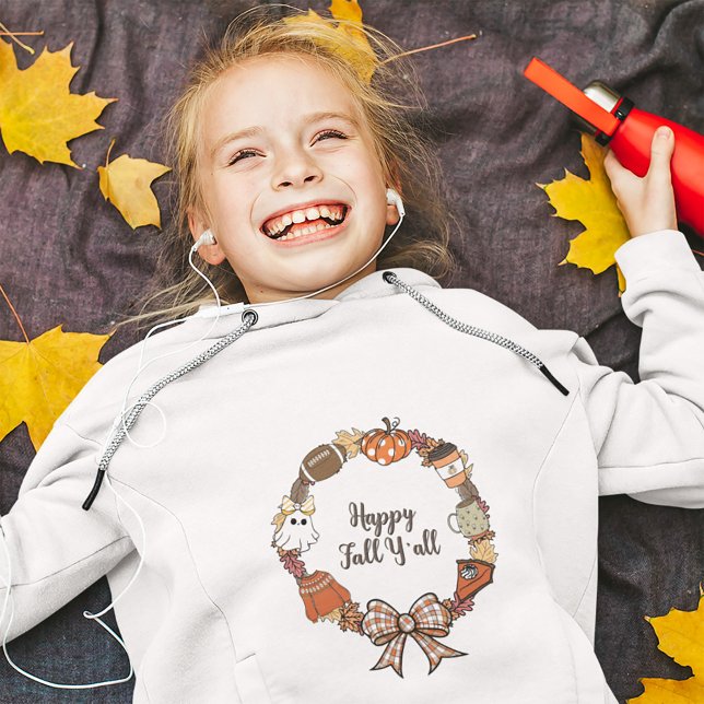 Happy Fall Y'all Wreath Kid's (Creator Uploaded)