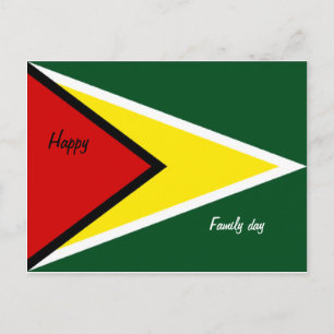 Happy family day guyana postcards
