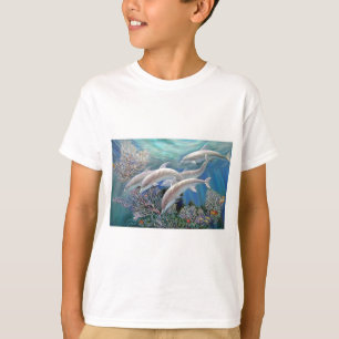 Happy_Family_-_Dolphins_Are_Awesome.JPG T-Shirt