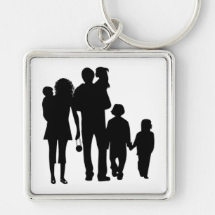 HAPPY FAMILY KEY RING