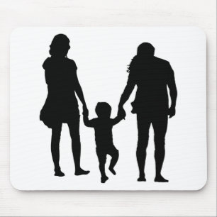 HAPPY FAMILY MOUSE PAD