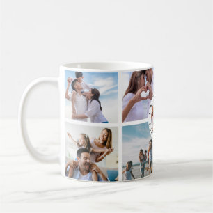 Happy Family Photo Collage Mug – Customizable Gift