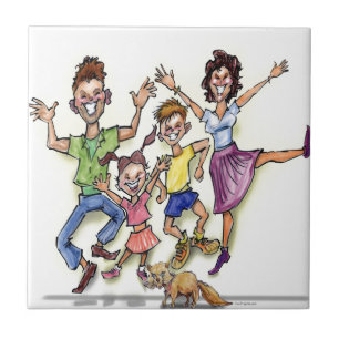 Happy Family Tile