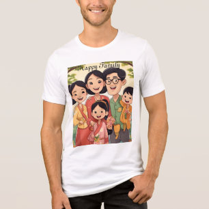 Happy family Tri-Blend shirt