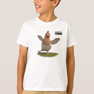 Happy Farm Animal Chicken _Isaak T-Shirt