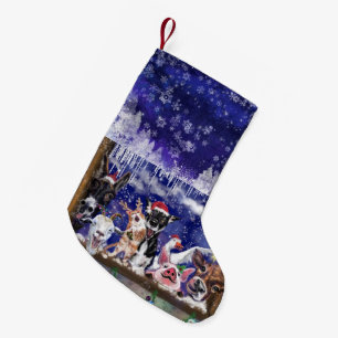 Happy Farm Animals Christmas Stocking