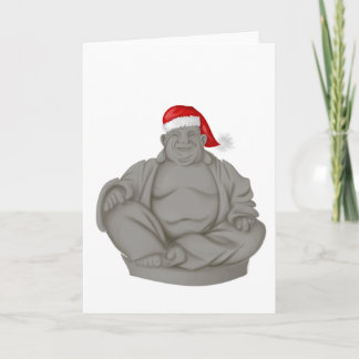 Happy Fat Men Holiday Card