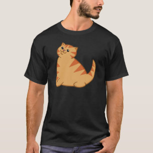 Happy Fat Orange Cat T-Shirt