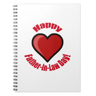 Happy Father-In-Law Day! Notebook