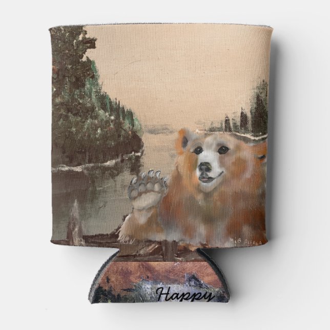 Happy Father’s Day Can Cooler (Front)