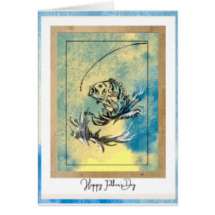 Happy Father’s Day Fishing Card