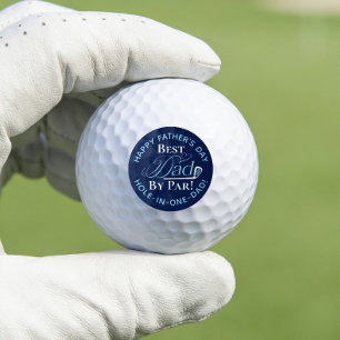 Happy Father’s Day Funny Golf Gift Best Dad by Par Balls