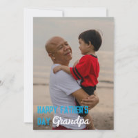 Happy Father’s Day, Grandpa Card Personalised