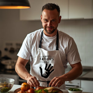Happy Father’s Day Handprint Apron