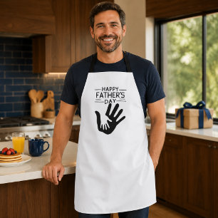 Happy Father’s Day Handprint Apron