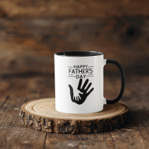 Happy Father’s Day Handprint Mug