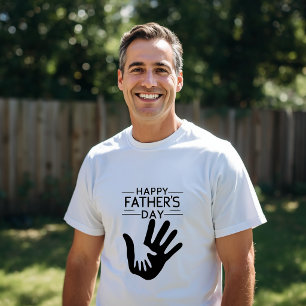 Happy Father’s Day Handprint T-Shirt