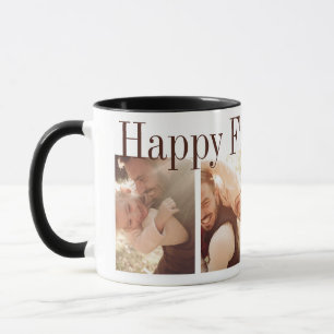 Happy Father’s Day Photo Collage Mug