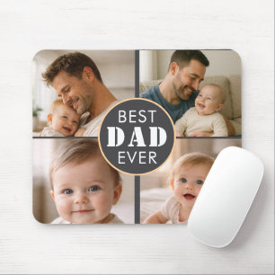 Happy Father’s Day Photo Custom Dad Ever Mouse Pad