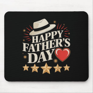 Happy Father’s Day Tees Father Husband Grand Dad V Mouse Pad