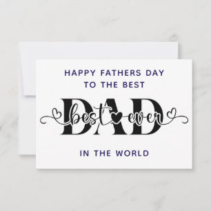 Happy Father’s Day to the Best Card