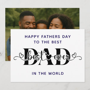 Happy Father’s Day to the Best  in the world Invitation