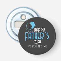 Happy Father’s Day with Blue Balloons & Names