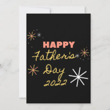 Happy -father's Day 2022 holidays card for daddy,