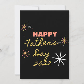 Happy -father's Day 2022 holidays card for daddy,