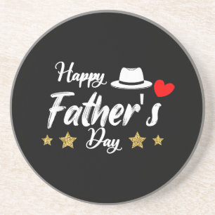 Happy Father's Day 2025 Tshirt for Men Dad Grandpa Coaster