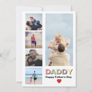 Happy Father's Day 5 photo father's day card