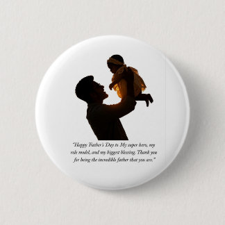 Happy Father's Day 6 Cm Round Badge