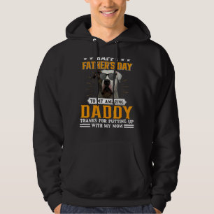 Happy Father's Day American Bulldog Dog Dad For M Hoodie