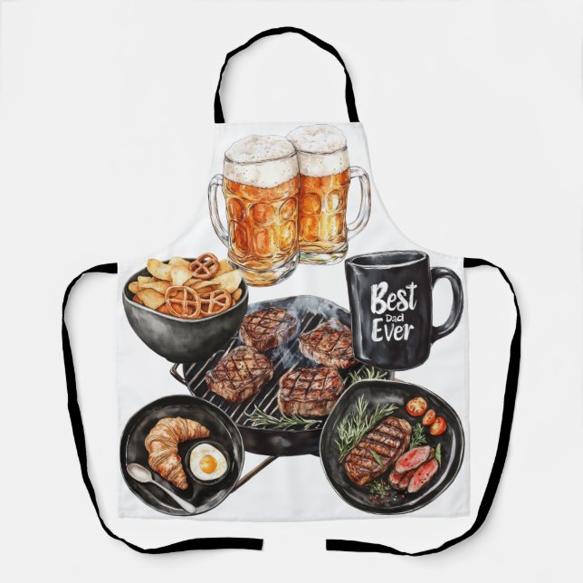 Happy Father's Day Apron (Front)